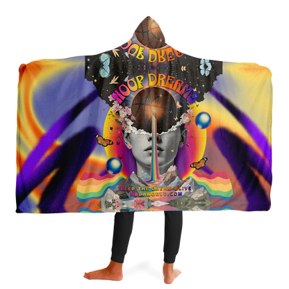 Hoop Dreams | Youth Hooded Blanket – Micro Fleece (AOP)