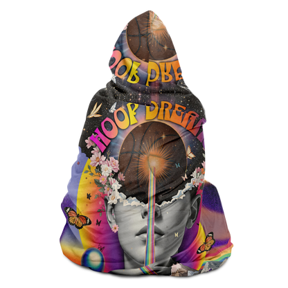 Hoop Dreams | Youth Hooded Blanket – Micro Fleece (AOP)